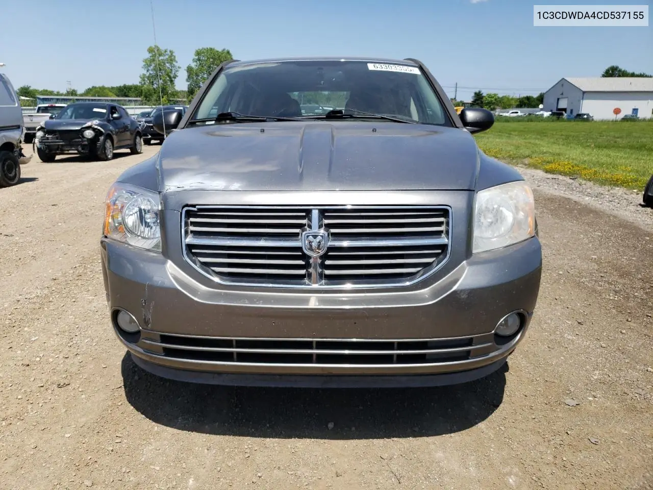 2012 Dodge Caliber Sxt VIN: 1C3CDWDA4CD537155 Lot: 63303355