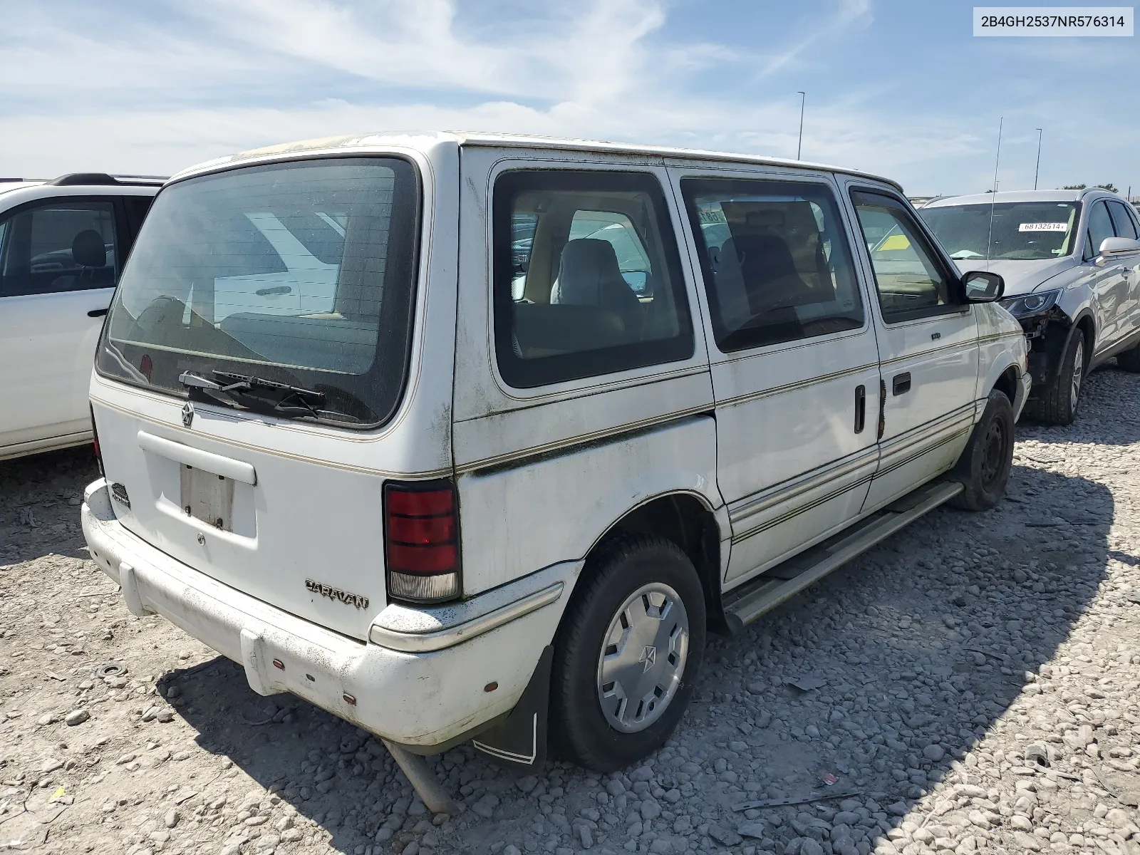 1992 Dodge Caravan VIN: 2B4GH2537NR576314 Lot: 68147374