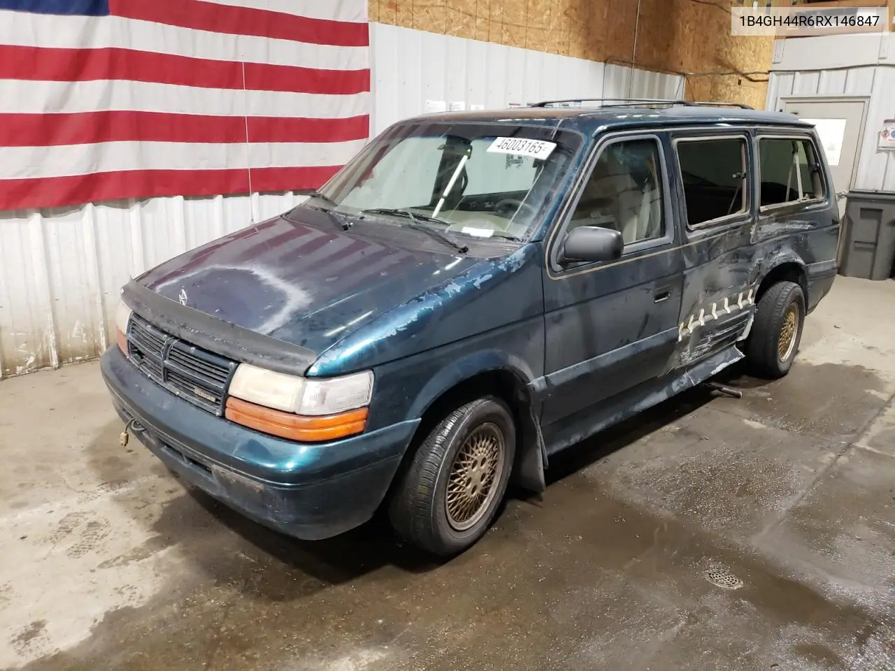 1994 Dodge Grand Caravan Se VIN: 1B4GH44R6RX146847 Lot: 46003165