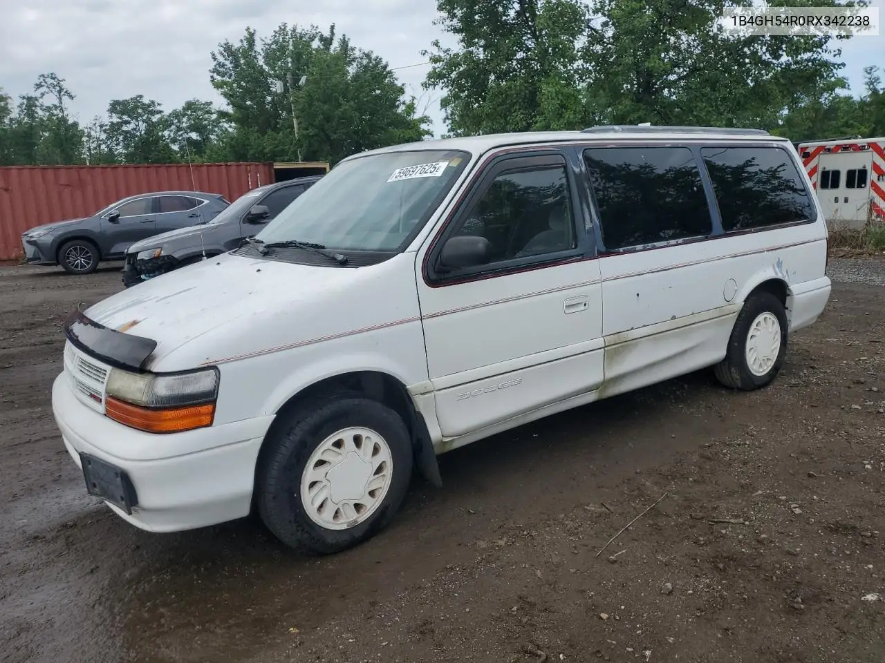 1994 Dodge Grand Caravan Le VIN: 1B4GH54R0RX342238 Lot: 59697625
