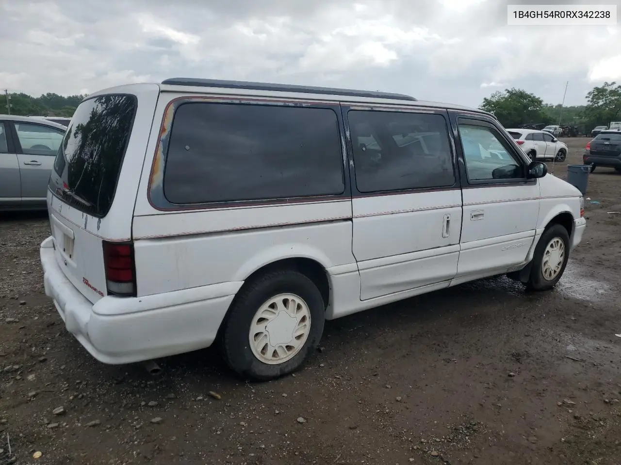 1994 Dodge Grand Caravan Le VIN: 1B4GH54R0RX342238 Lot: 59697625