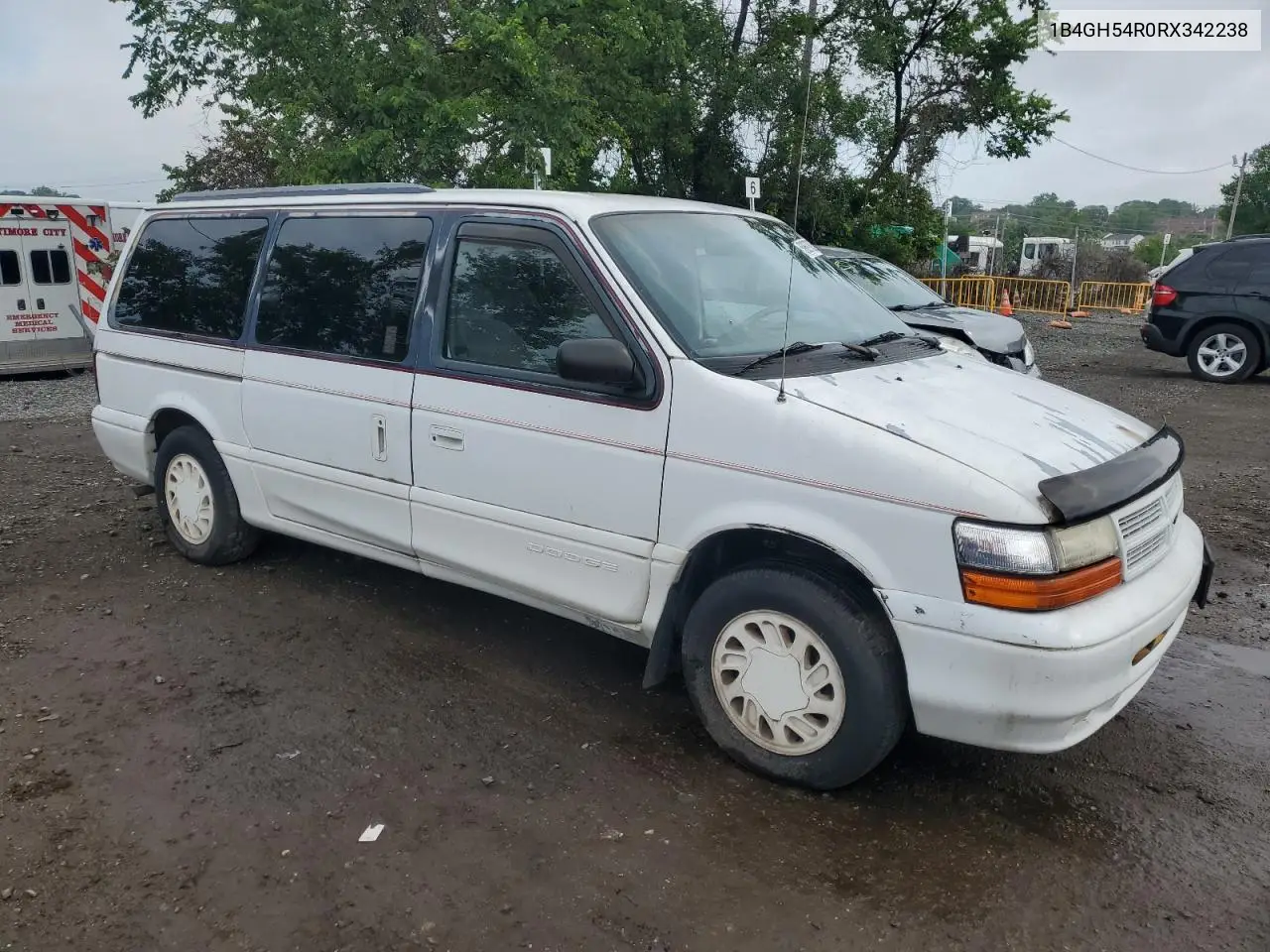 1994 Dodge Grand Caravan Le VIN: 1B4GH54R0RX342238 Lot: 59697625