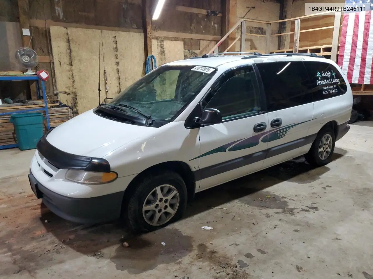 1996 Dodge Grand Caravan Se VIN: 1B4GP44R9TB246111 Lot: 49810925