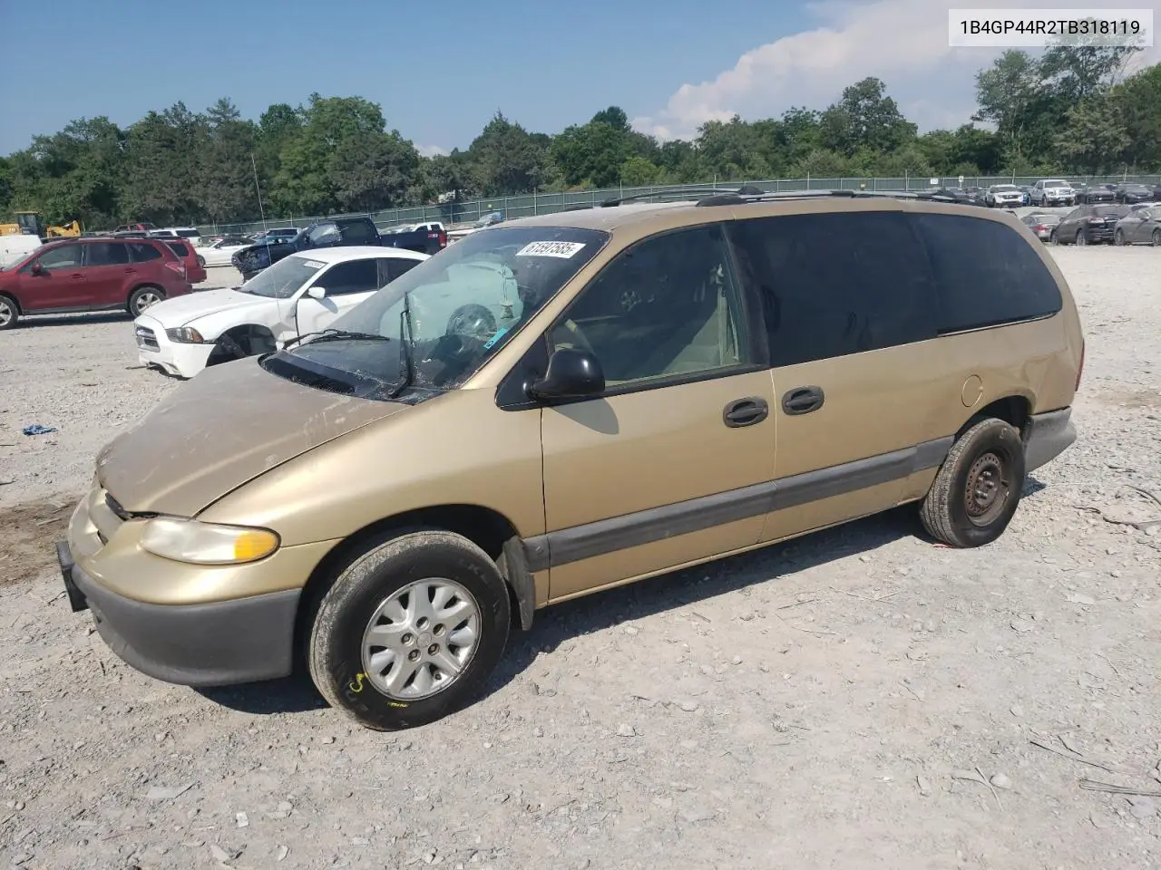 1996 Dodge Grand Caravan Se VIN: 1B4GP44R2TB318119 Lot: 61597585