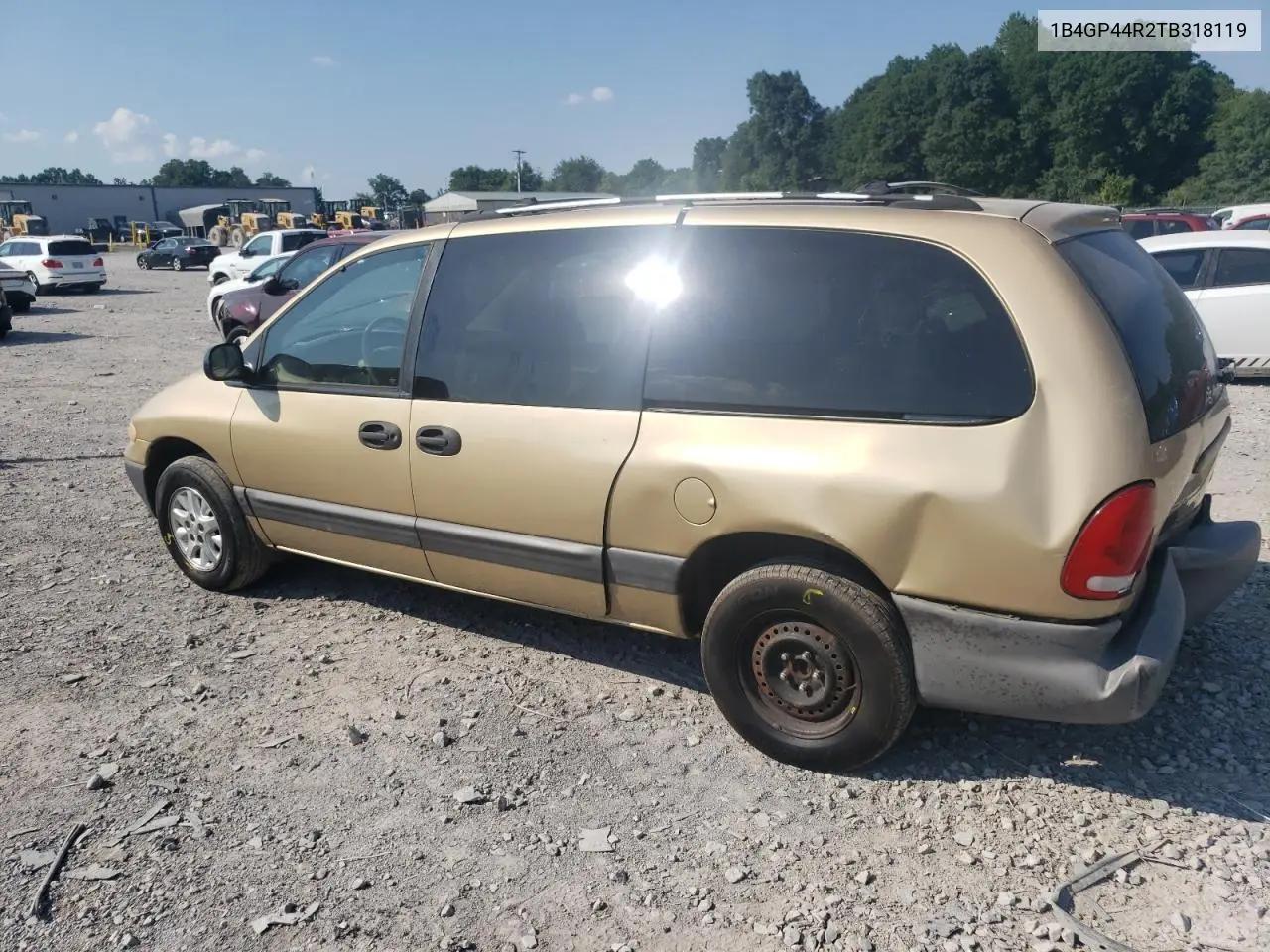 1996 Dodge Grand Caravan Se VIN: 1B4GP44R2TB318119 Lot: 61597585