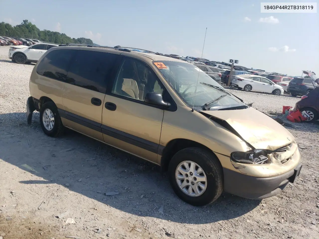1996 Dodge Grand Caravan Se VIN: 1B4GP44R2TB318119 Lot: 61597585