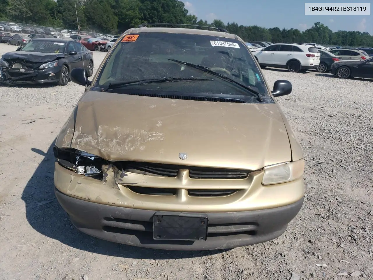 1996 Dodge Grand Caravan Se VIN: 1B4GP44R2TB318119 Lot: 61597585