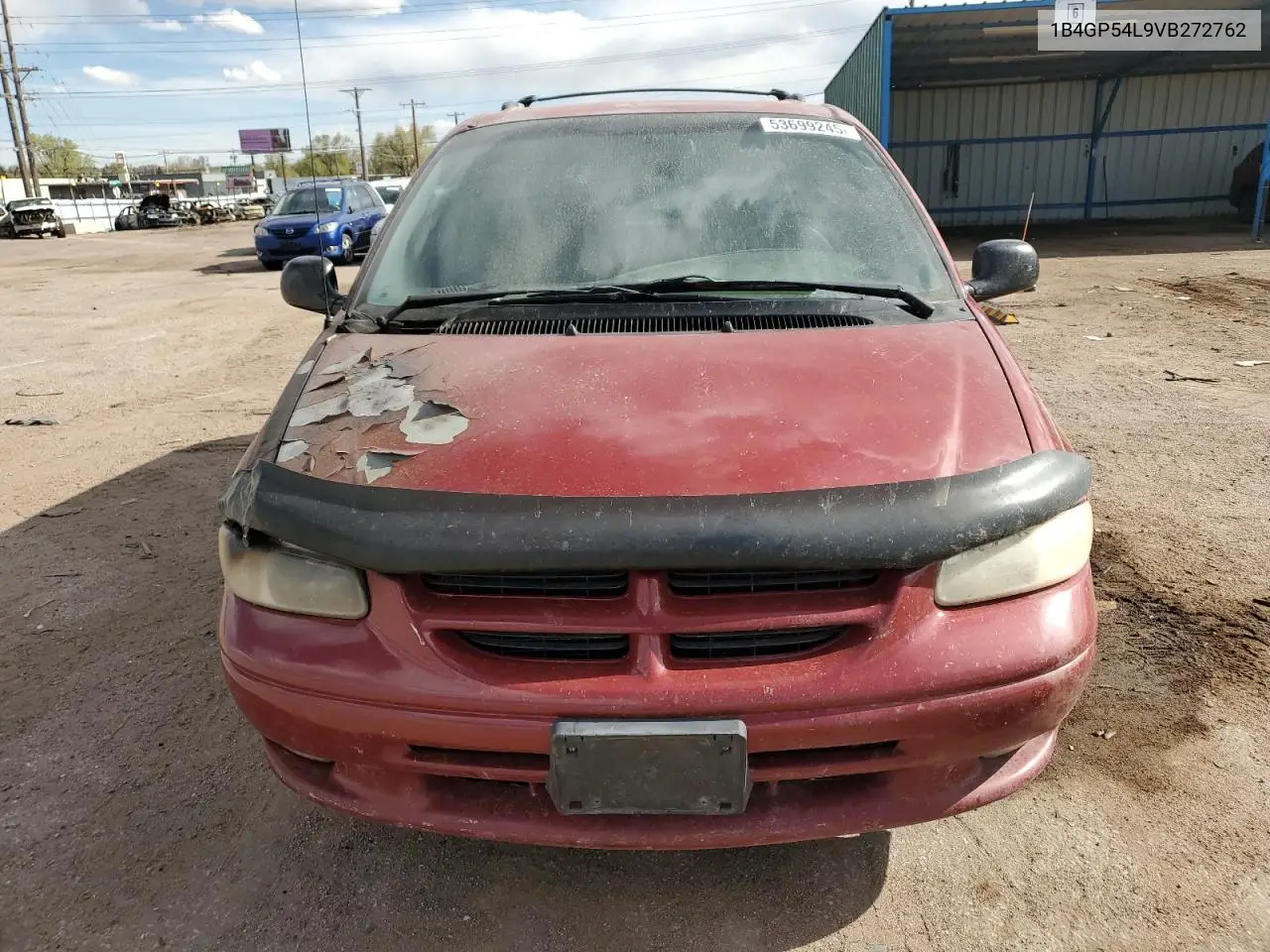 1997 Dodge Grand Caravan Le VIN: 1B4GP54L9VB272762 Lot: 53699245