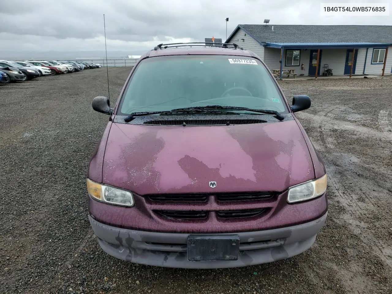 1998 Dodge Grand Caravan Le VIN: 1B4GT54L0WB576835 Lot: 56977235