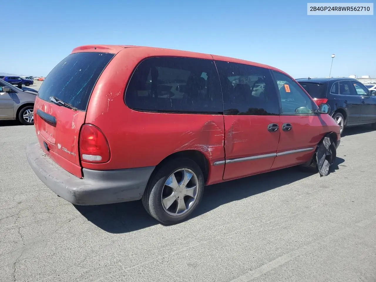 1998 Dodge Grand Caravan VIN: 2B4GP24R8WR562710 Lot: 58224485