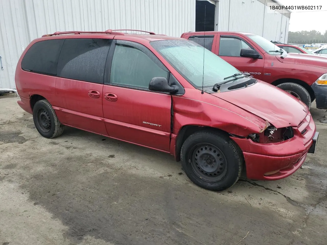 1998 Dodge Grand Caravan Se VIN: 1B4GP44G1WB602117 Lot: 70676553