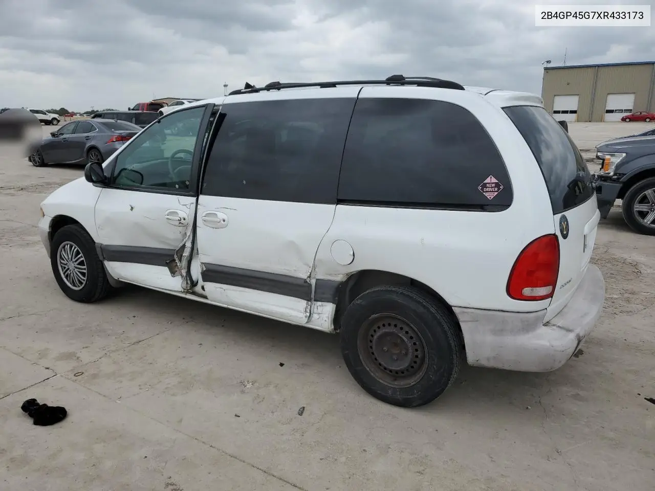 1999 Dodge Caravan Se VIN: 2B4GP45G7XR433173 Lot: 54990455