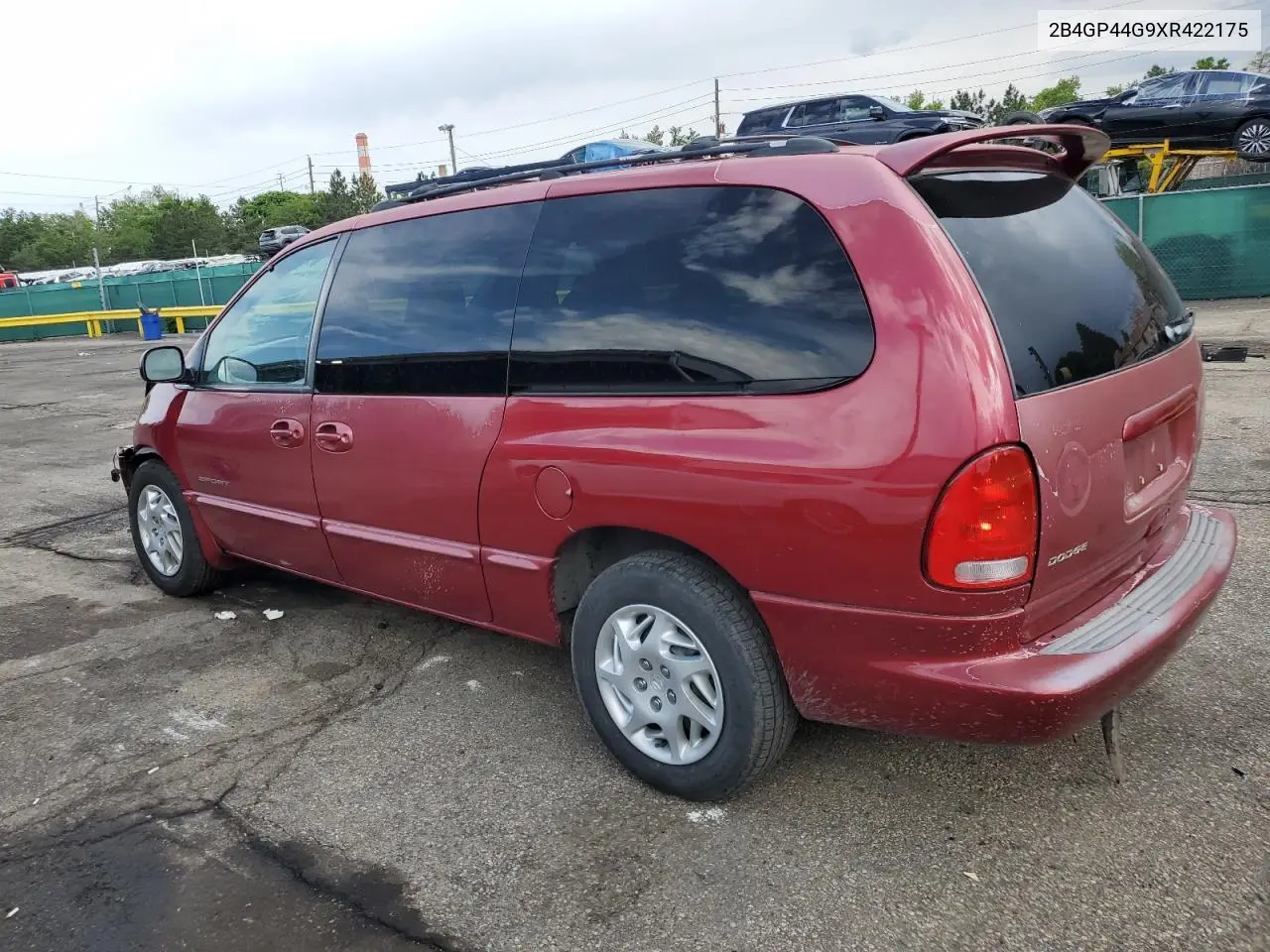 1999 Dodge Grand Caravan Se VIN: 2B4GP44G9XR422175 Lot: 59129715