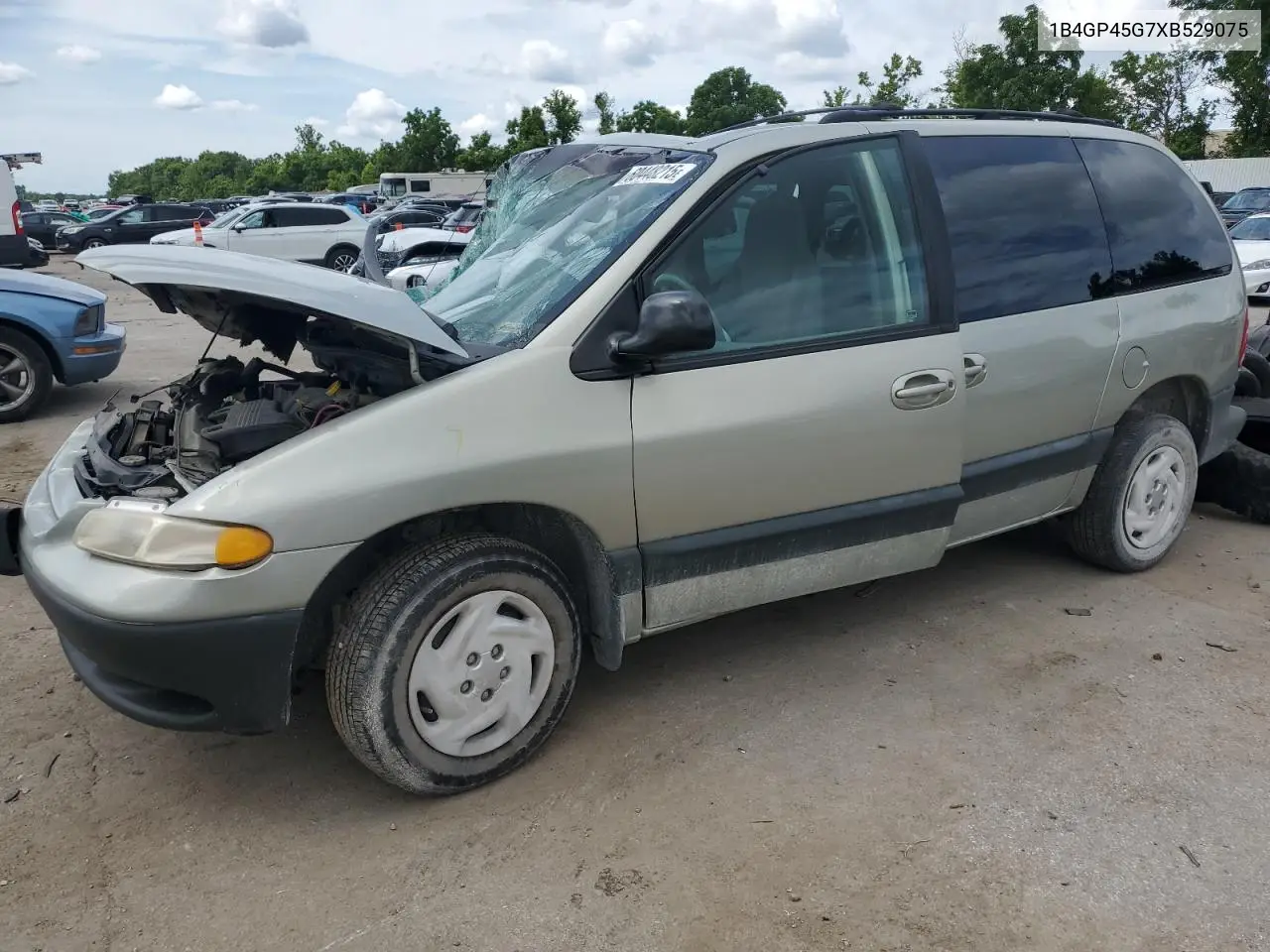1999 Dodge Caravan Se VIN: 1B4GP45G7XB529075 Lot: 60448215
