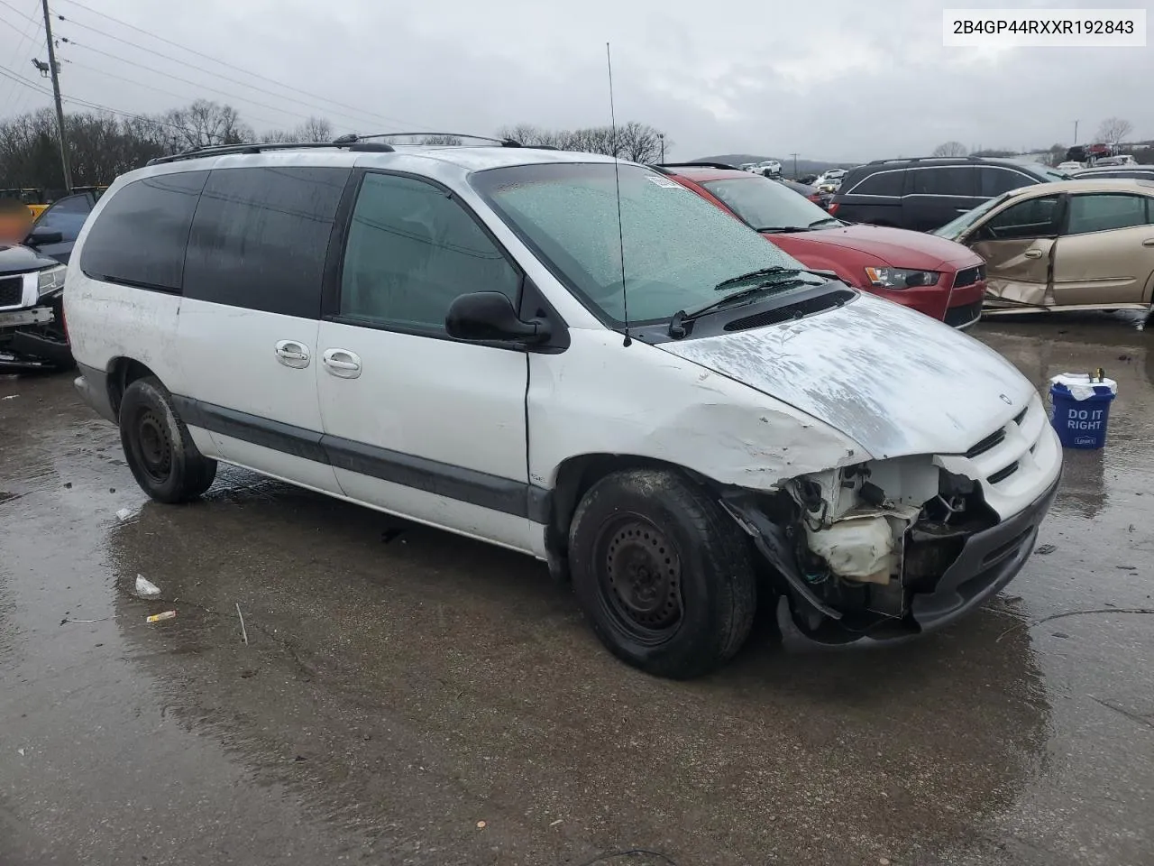 1999 Dodge Grand Caravan Se VIN: 2B4GP44RXXR192843 Lot: 85545944