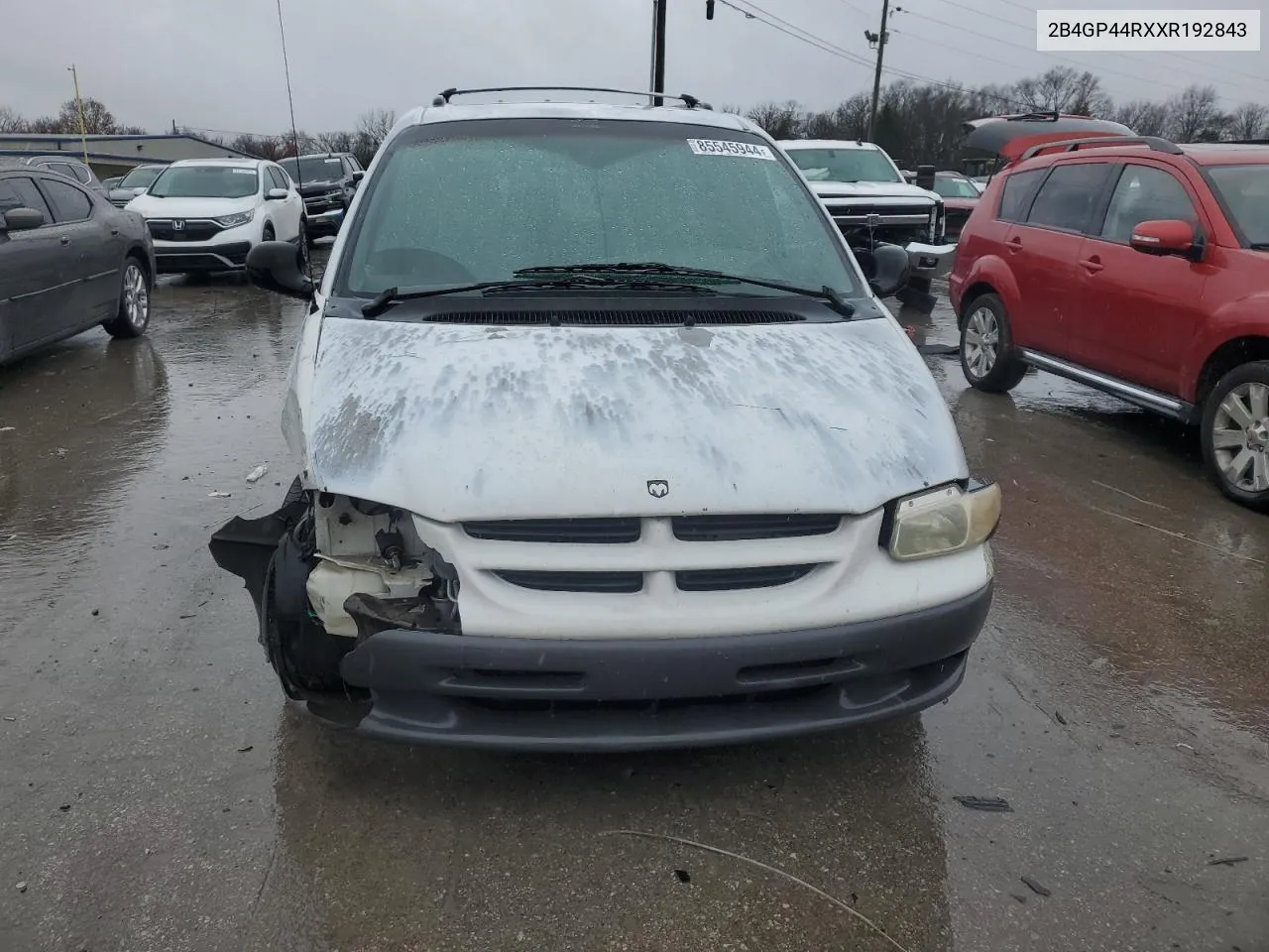 1999 Dodge Grand Caravan Se VIN: 2B4GP44RXXR192843 Lot: 85545944