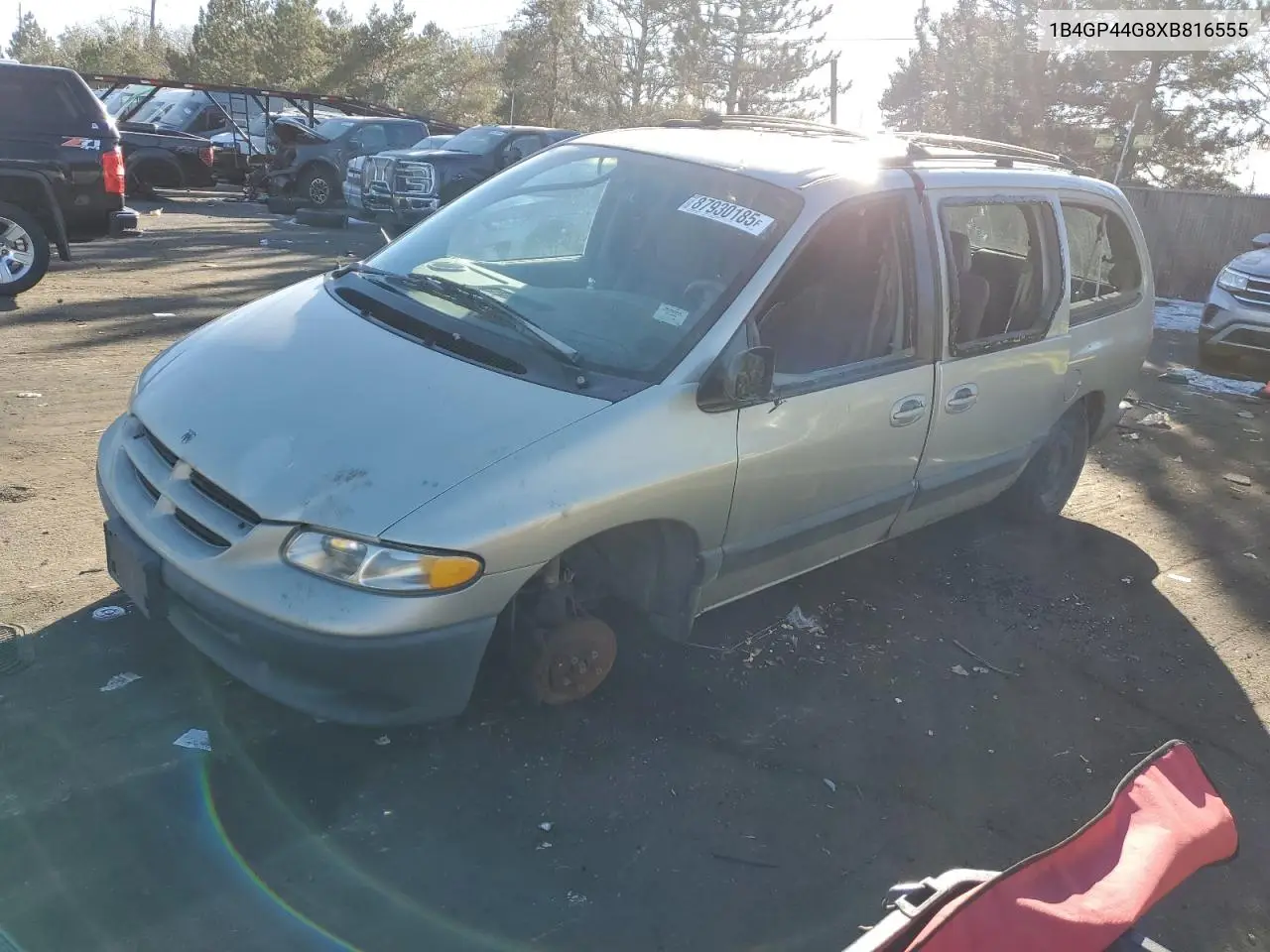 1999 Dodge Grand Caravan Se VIN: 1B4GP44G8XB816555 Lot: 87930185