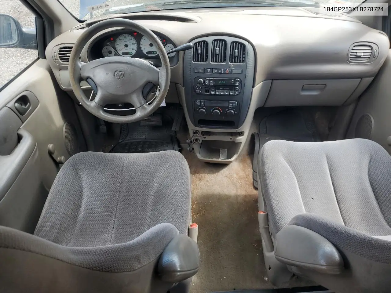 2001 Dodge Caravan Se VIN: 1B4GP253X1B278724 Lot: 56386365