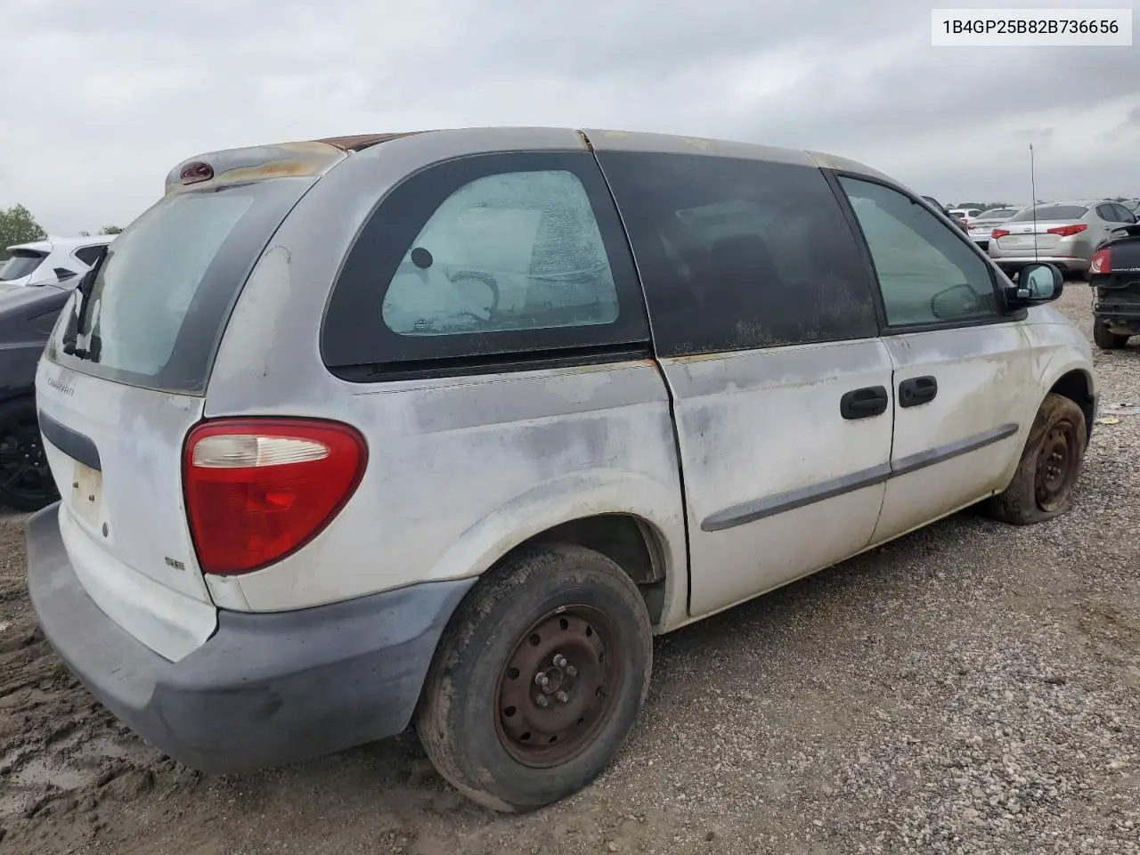 2002 Dodge Caravan Se VIN: 1B4GP25B82B736656 Lot: 51178035