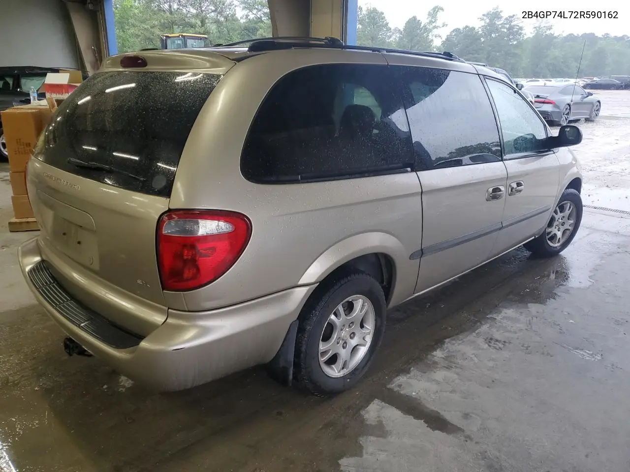 2002 Dodge Grand Caravan Ex VIN: 2B4GP74L72R590162 Lot: 57000865