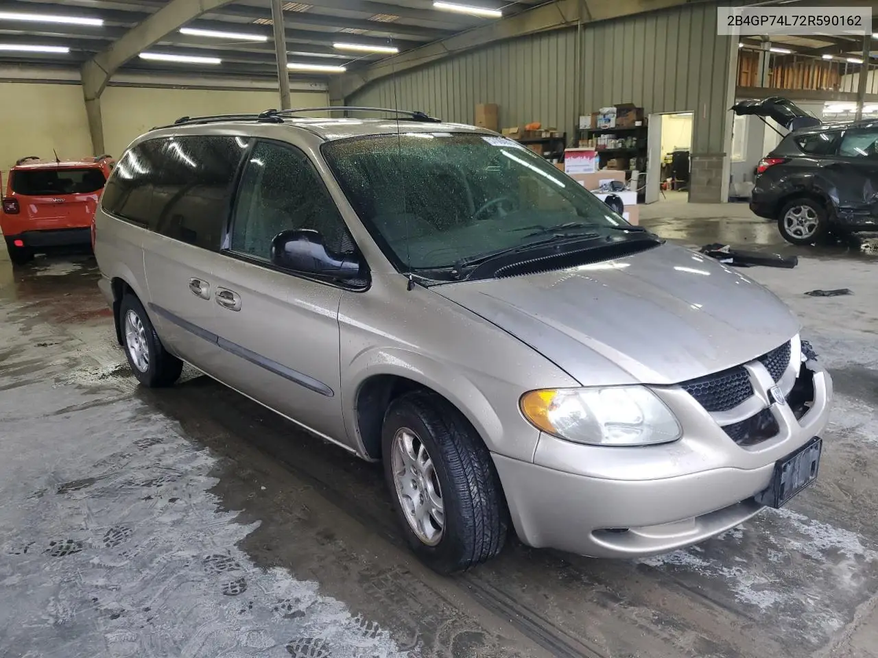 2002 Dodge Grand Caravan Ex VIN: 2B4GP74L72R590162 Lot: 57000865