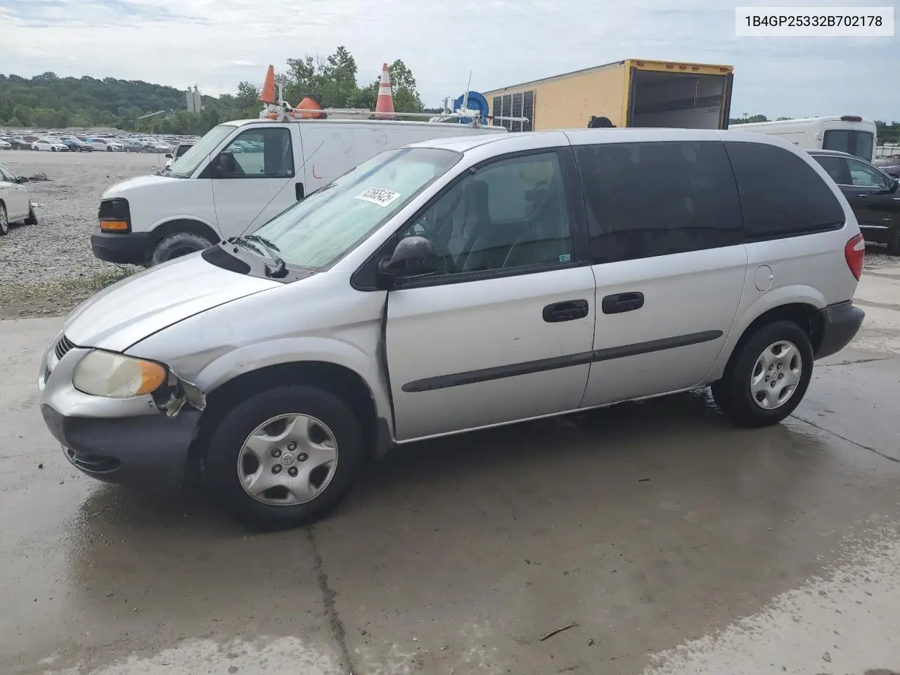 2002 Dodge Caravan Se VIN: 1B4GP25332B702178 Lot: 62665425