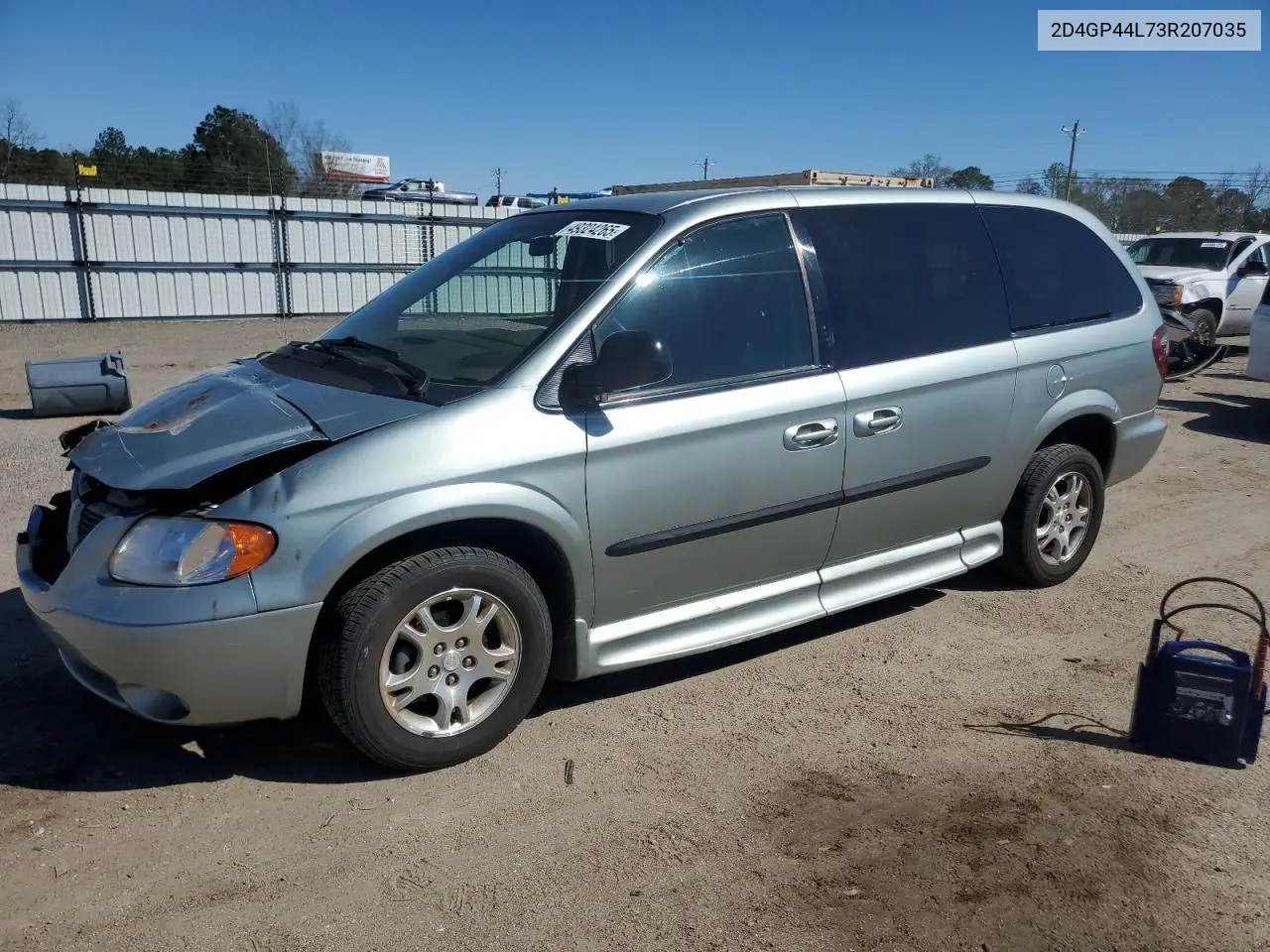 2003 Dodge Grand Caravan Sport VIN: 2D4GP44L73R207035 Lot: 49324265