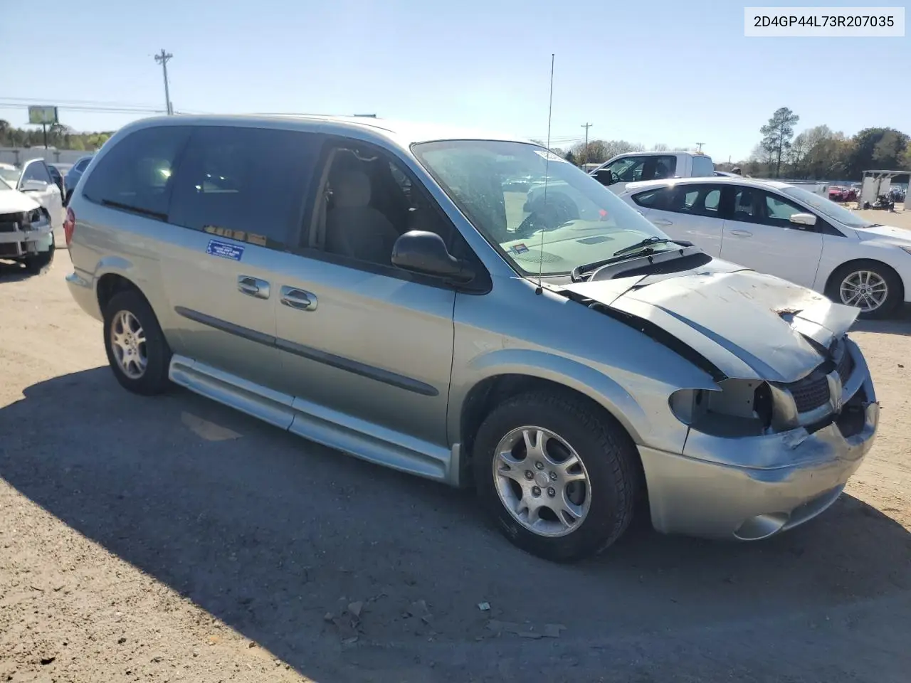 2003 Dodge Grand Caravan Sport VIN: 2D4GP44L73R207035 Lot: 49324265
