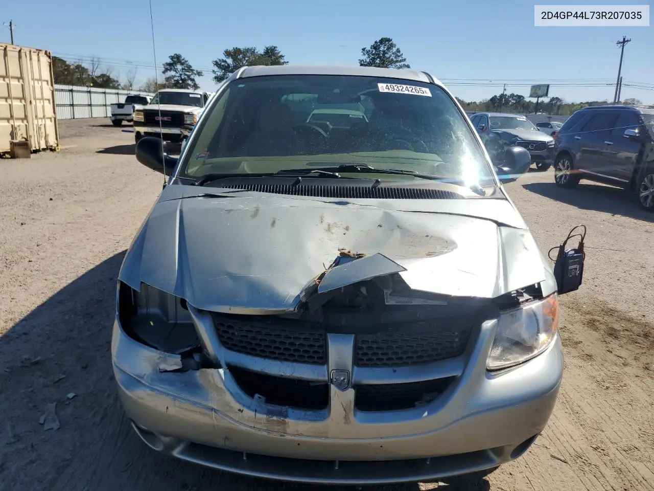 2003 Dodge Grand Caravan Sport VIN: 2D4GP44L73R207035 Lot: 49324265