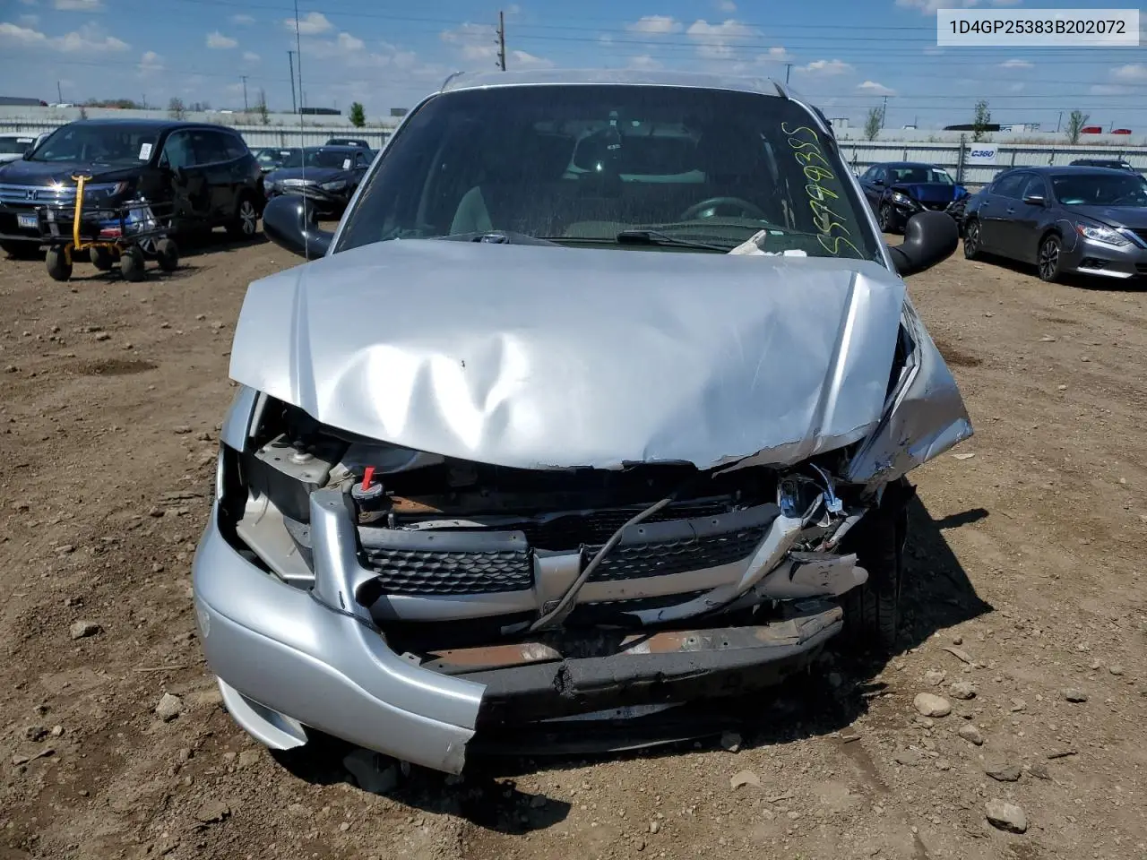 2003 Dodge Caravan Se VIN: 1D4GP25383B202072 Lot: 55799355