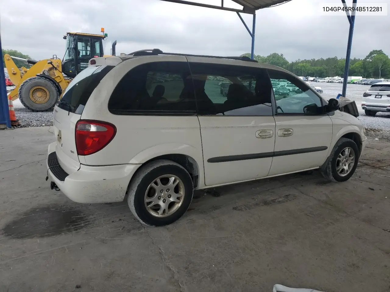 2004 Dodge Caravan Sxt VIN: 1D4GP45R94B512281 Lot: 55937235