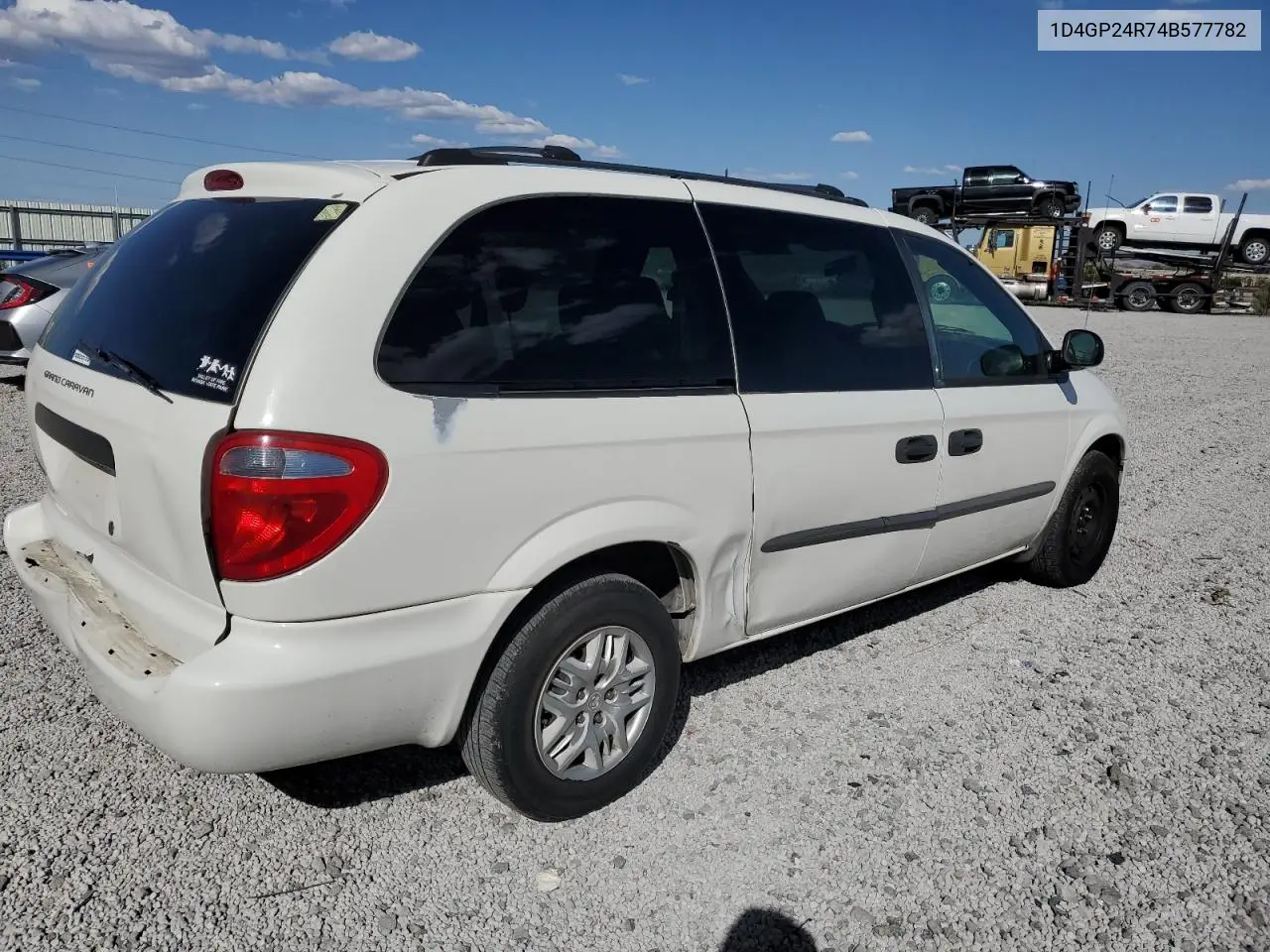 2004 Dodge Grand Caravan Se VIN: 1D4GP24R74B577782 Lot: 56066775