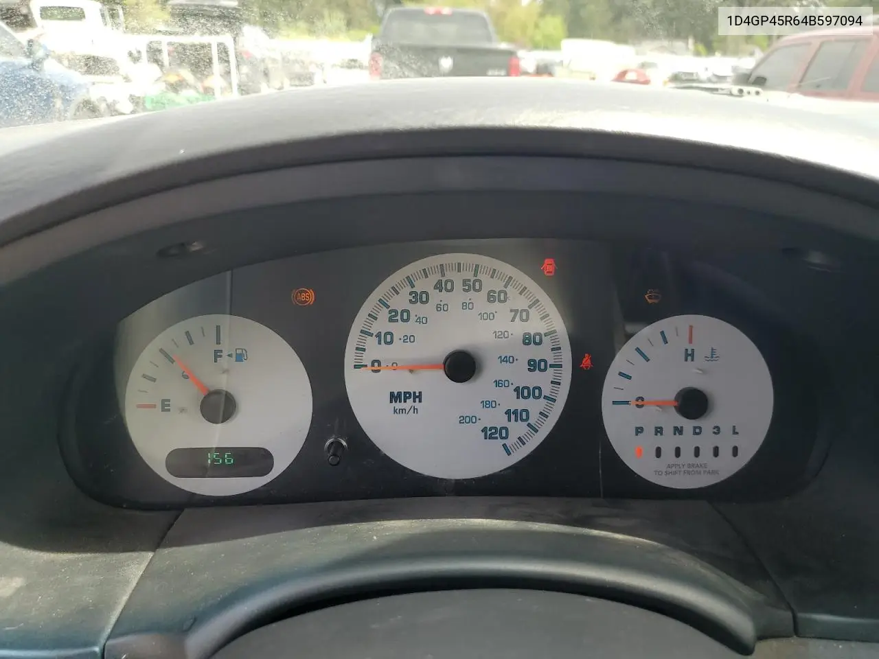 2004 Dodge Caravan Sxt VIN: 1D4GP45R64B597094 Lot: 56530615