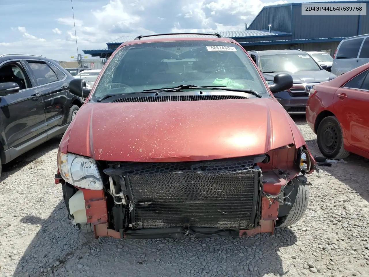 2004 Dodge Grand Caravan Sxt VIN: 2D4GP44L64R539758 Lot: 58824385