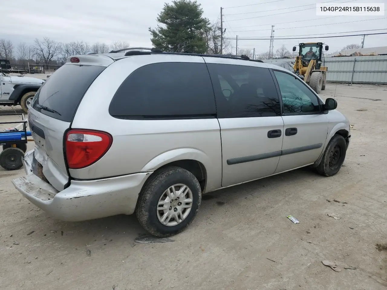 2005 Dodge Grand Caravan Se VIN: 1D4GP24R15B115638 Lot: 43551505