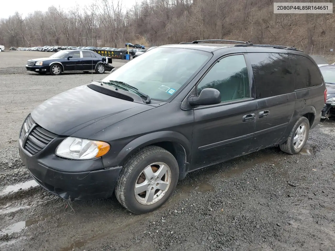 2005 Dodge Grand Caravan Sxt VIN: 2D8GP44L85R164651 Lot: 49393115