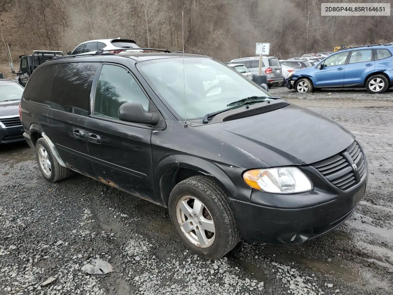 2005 Dodge Grand Caravan Sxt VIN: 2D8GP44L85R164651 Lot: 49393115