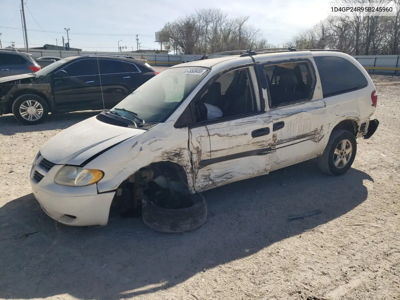2005 Dodge Grand Caravan Se VIN: 1D4GP24R95B245960 Lot: 49508455