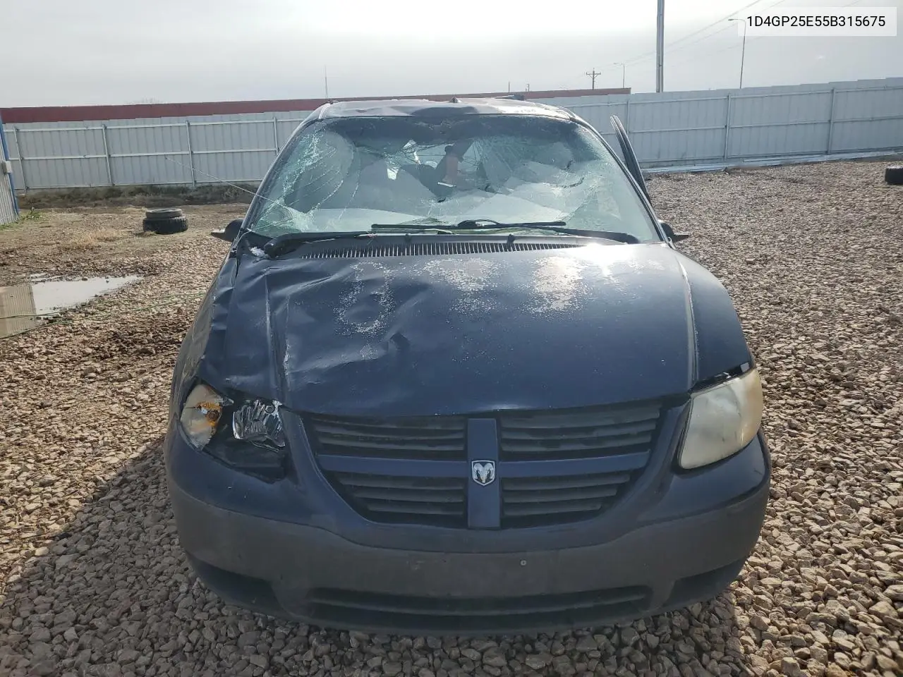2005 Dodge Caravan Se VIN: 1D4GP25E55B315675 Lot: 53794095