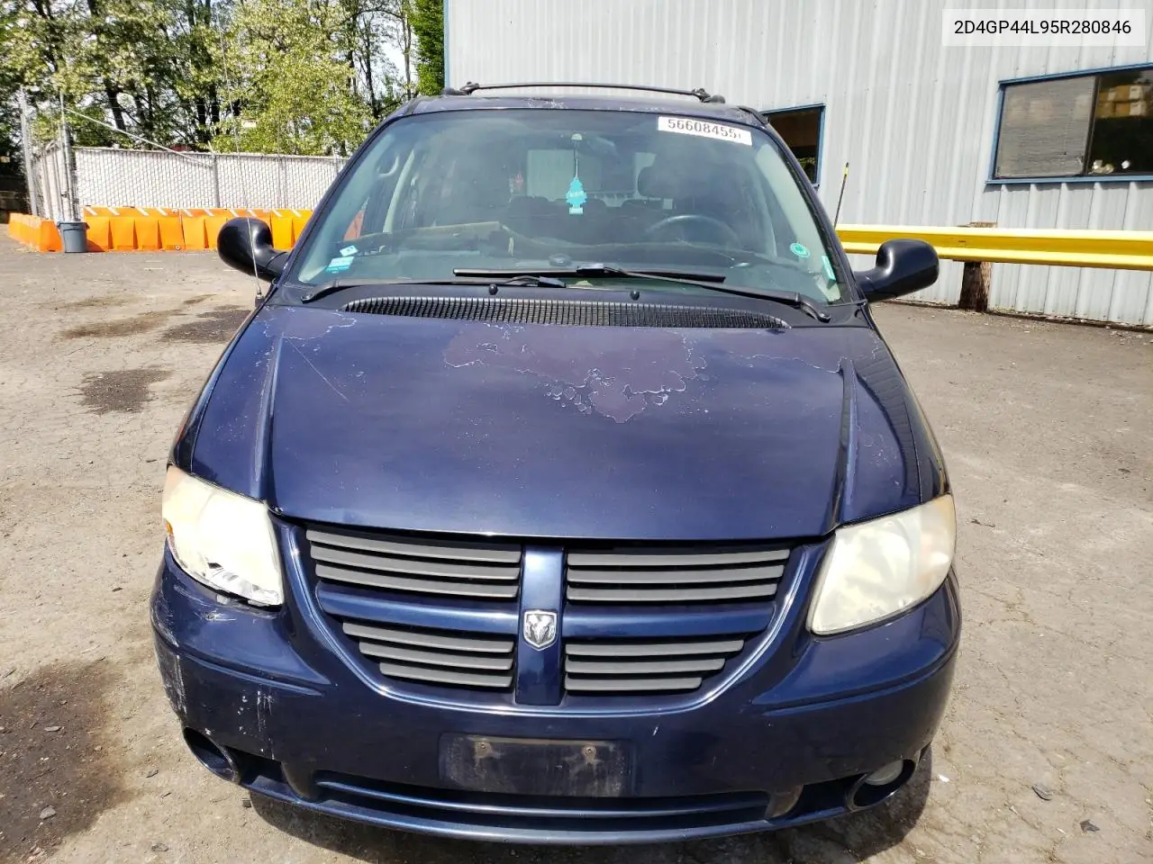 2005 Dodge Grand Caravan Sxt VIN: 2D4GP44L95R280846 Lot: 56608455