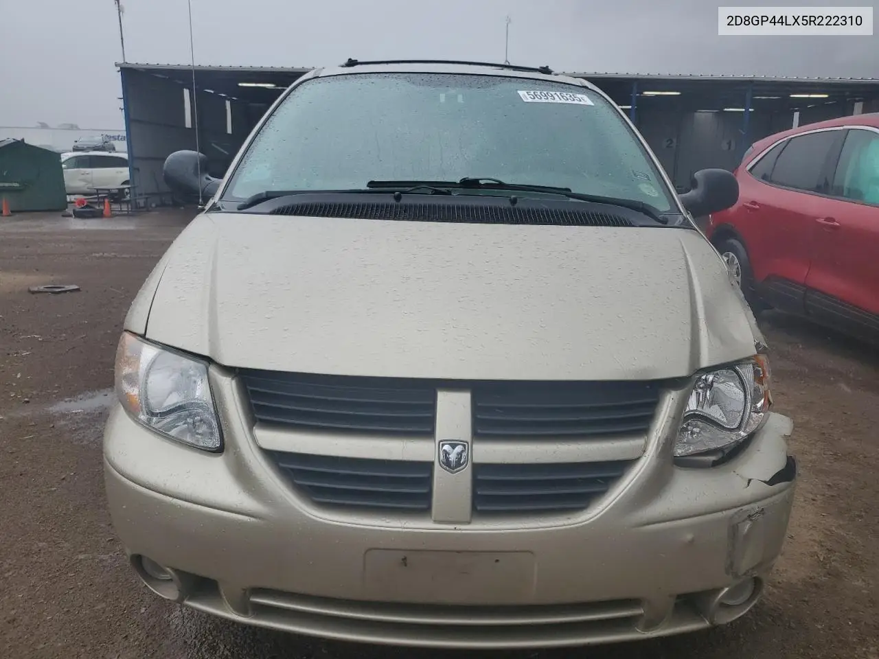 2005 Dodge Grand Caravan Sxt VIN: 2D8GP44LX5R222310 Lot: 56991635