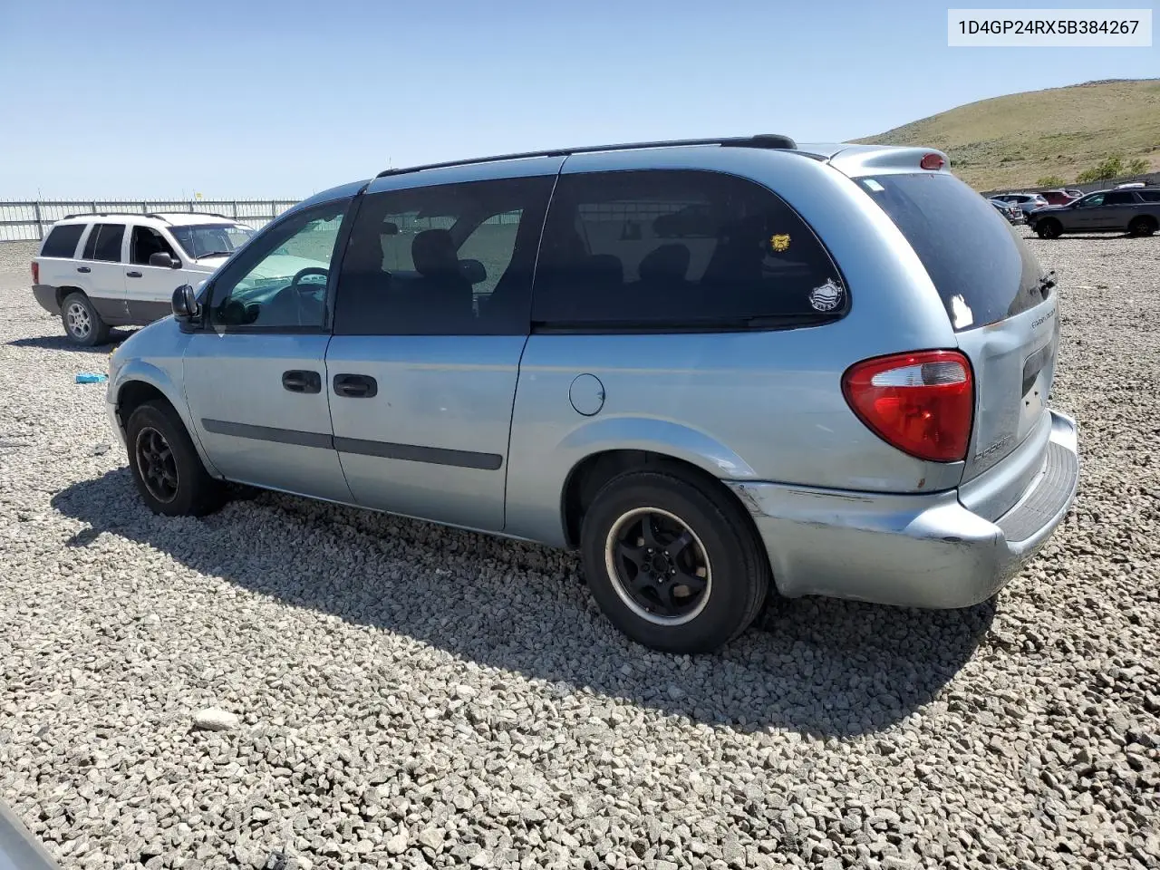 2005 Dodge Grand Caravan Se VIN: 1D4GP24RX5B384267 Lot: 59364325