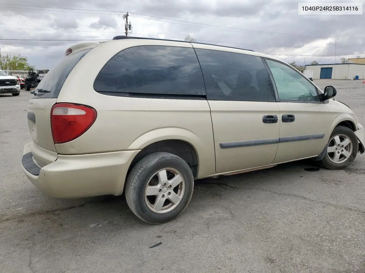 2005 Dodge Grand Caravan Se VIN: 1D4GP24R25B314116 Lot: 61596555