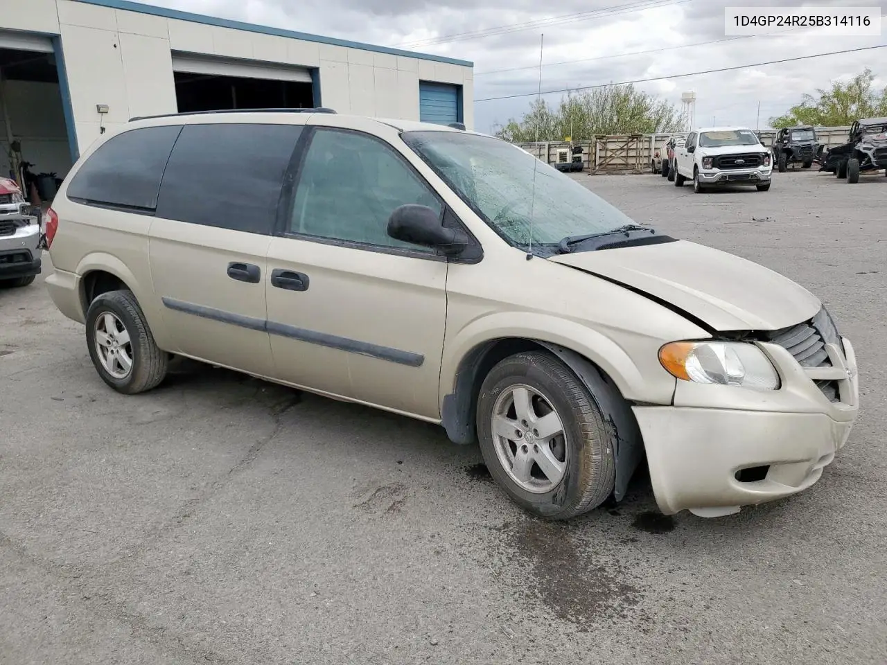 2005 Dodge Grand Caravan Se VIN: 1D4GP24R25B314116 Lot: 61596555