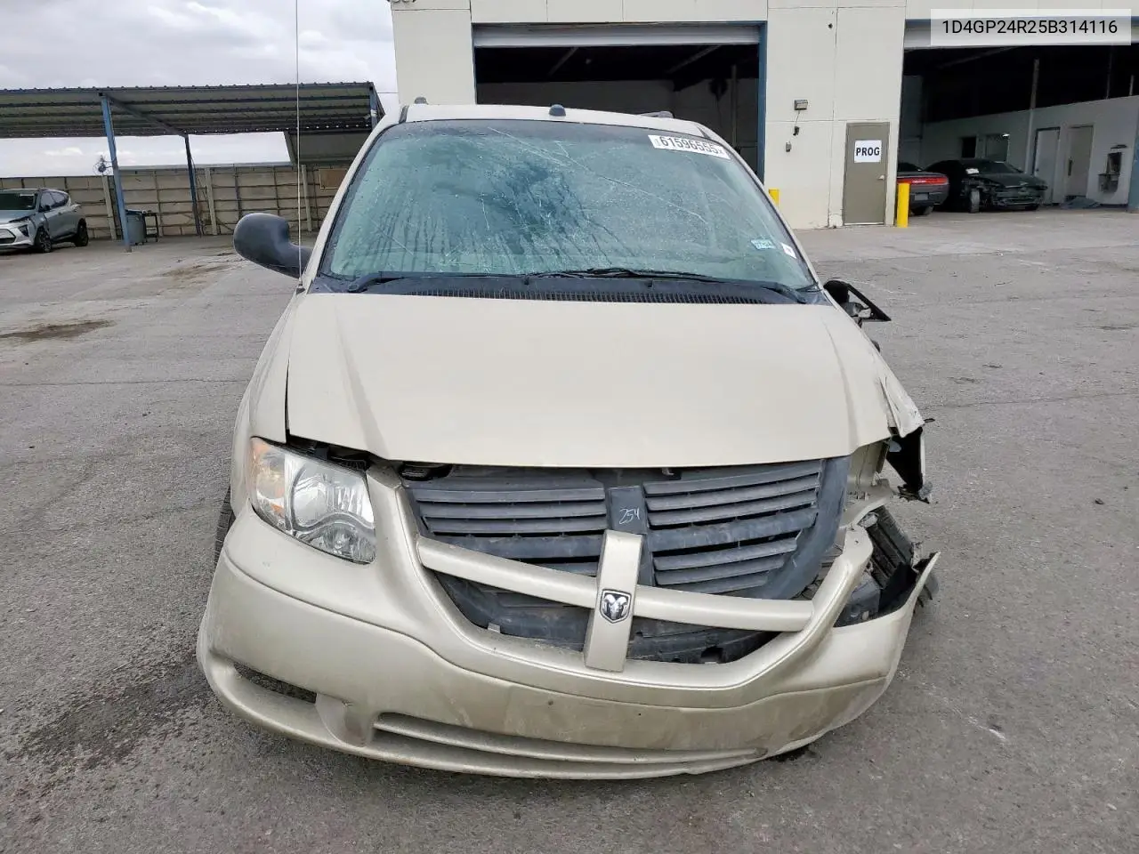 2005 Dodge Grand Caravan Se VIN: 1D4GP24R25B314116 Lot: 61596555