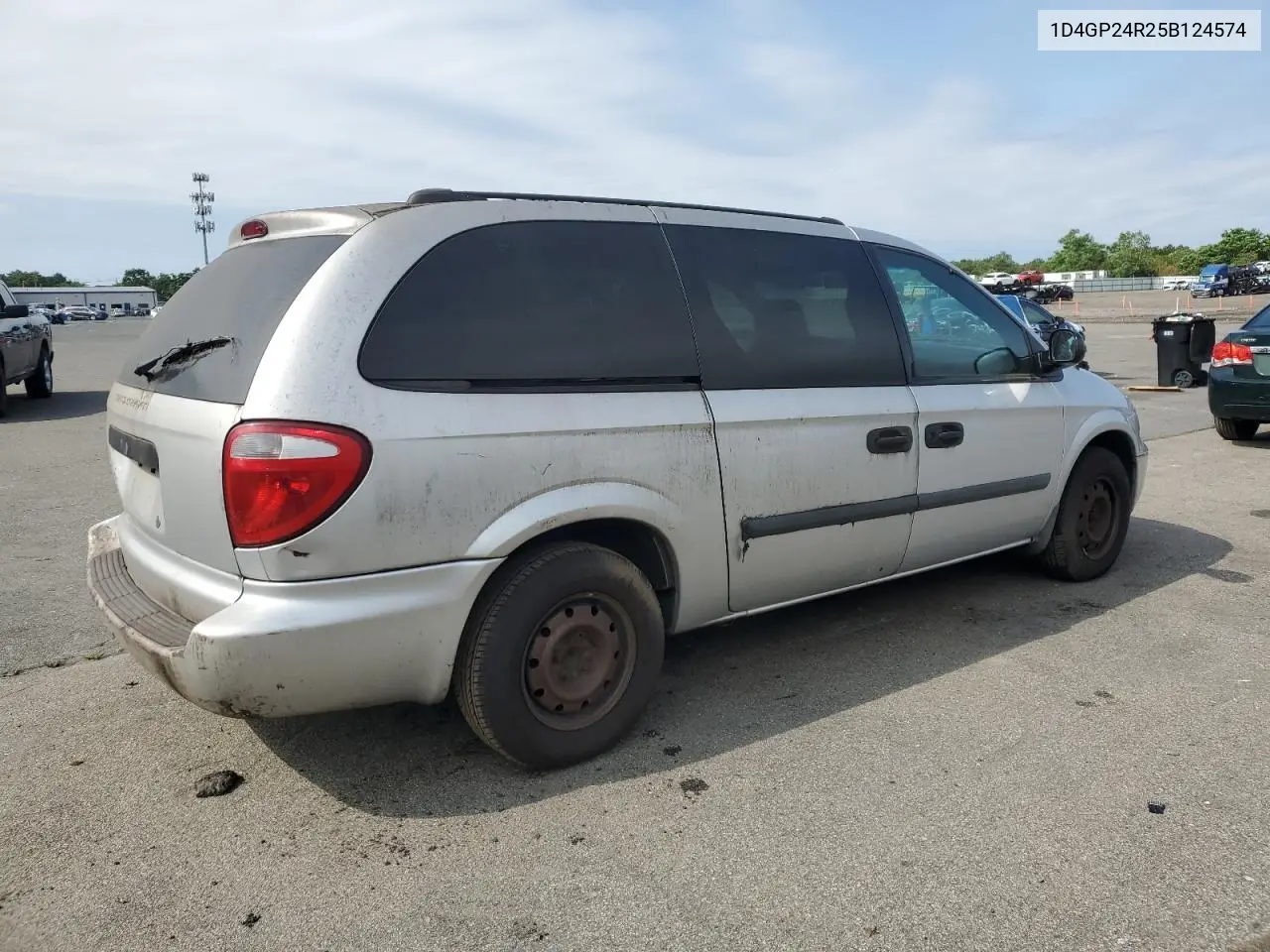 2005 Dodge Grand Caravan Se VIN: 1D4GP24R25B124574 Lot: 62271105