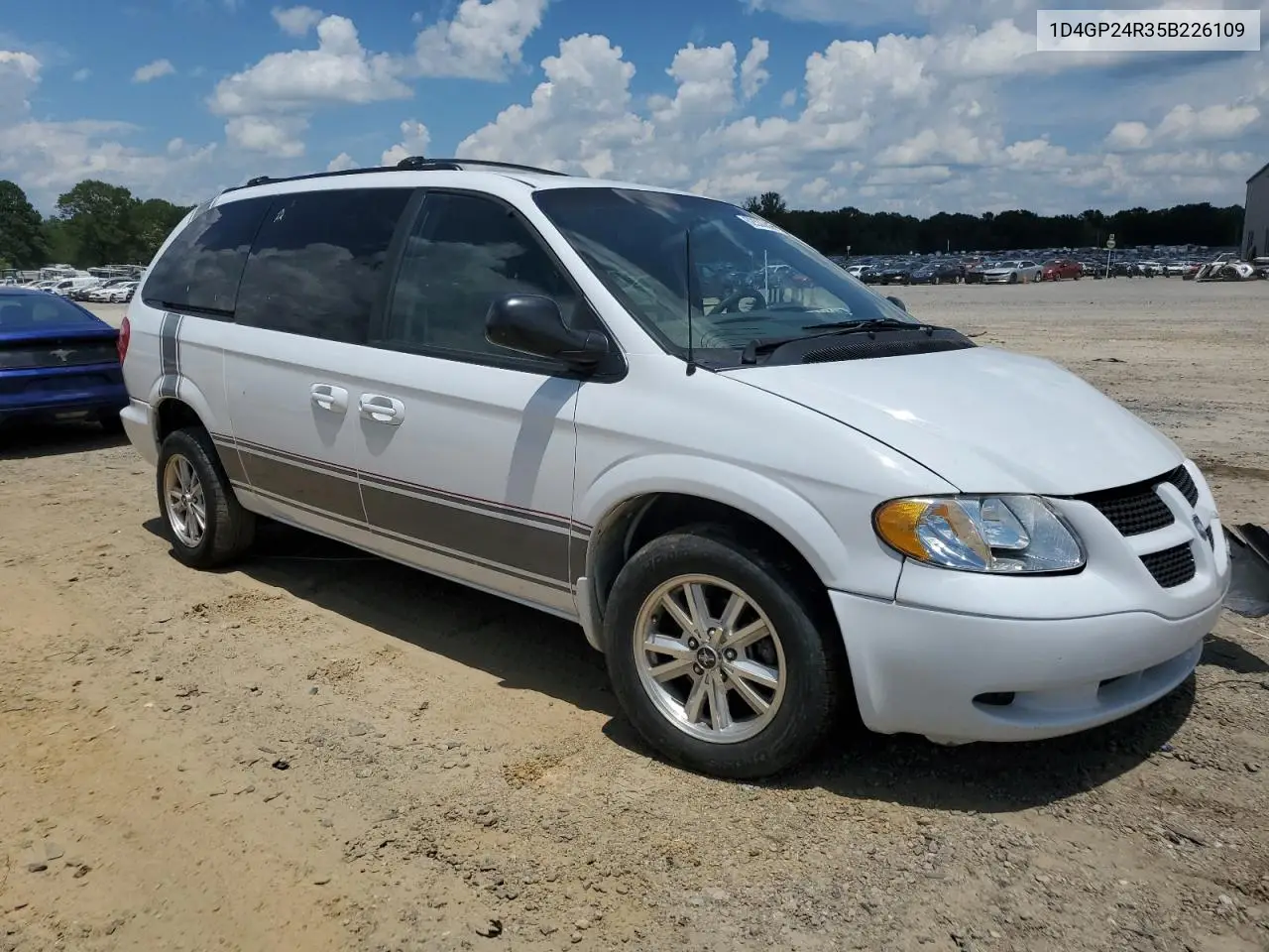 2005 Dodge Grand Caravan Se VIN: 1D4GP24R35B226109 Lot: 62536805