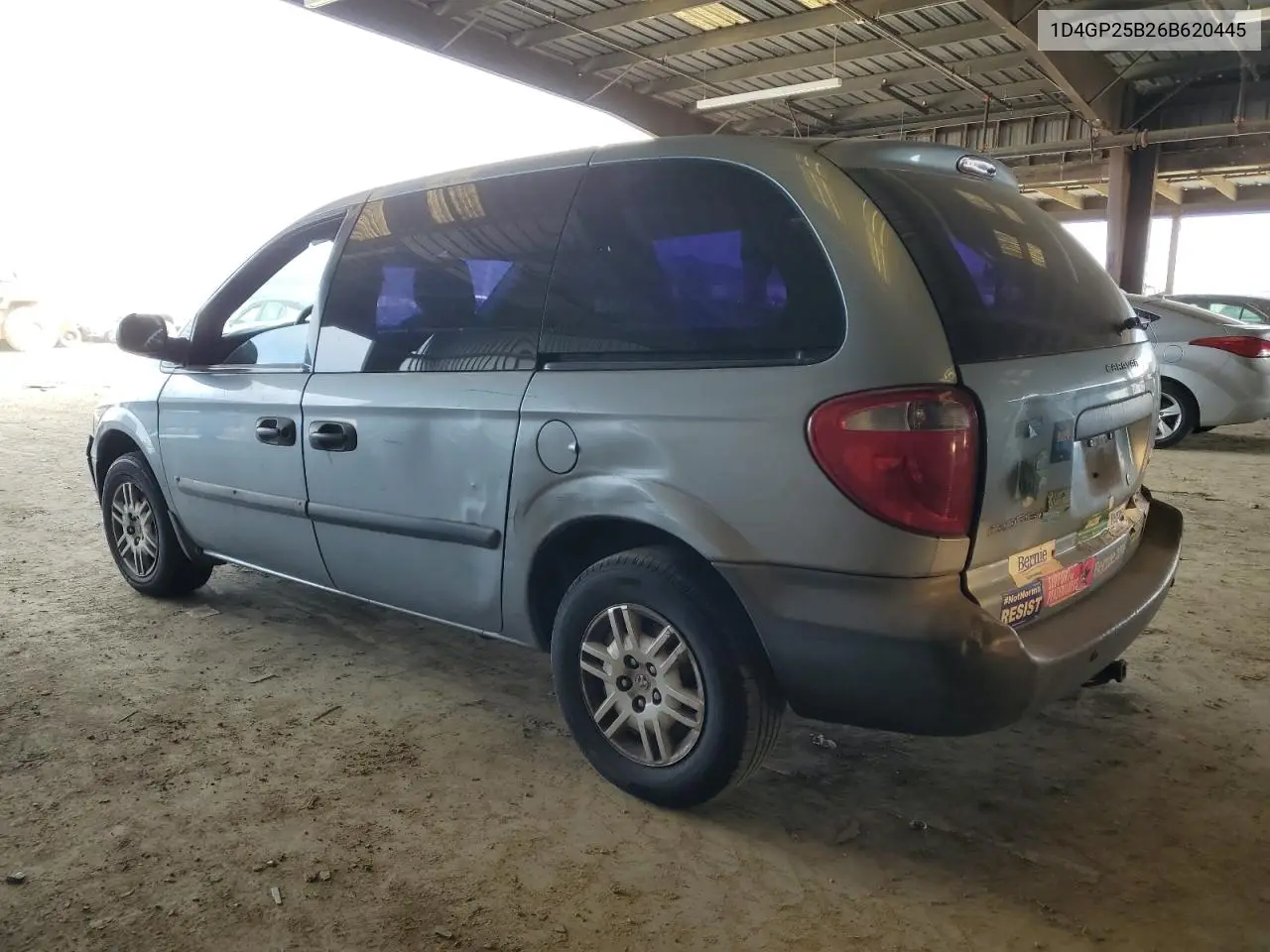2006 Dodge Caravan Se VIN: 1D4GP25B26B620445 Lot: 44991485