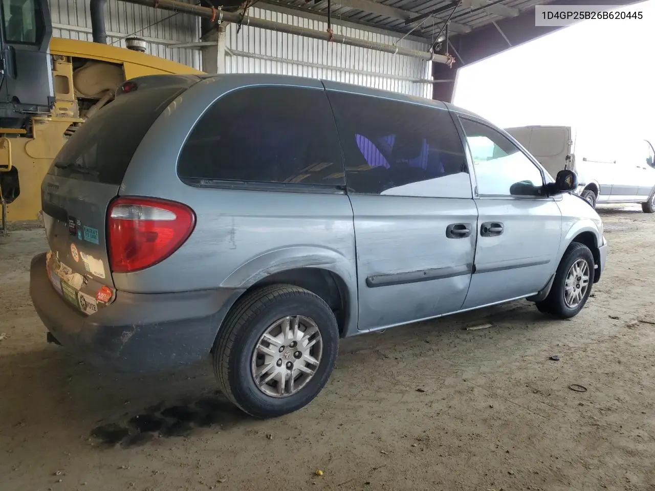 2006 Dodge Caravan Se VIN: 1D4GP25B26B620445 Lot: 44991485