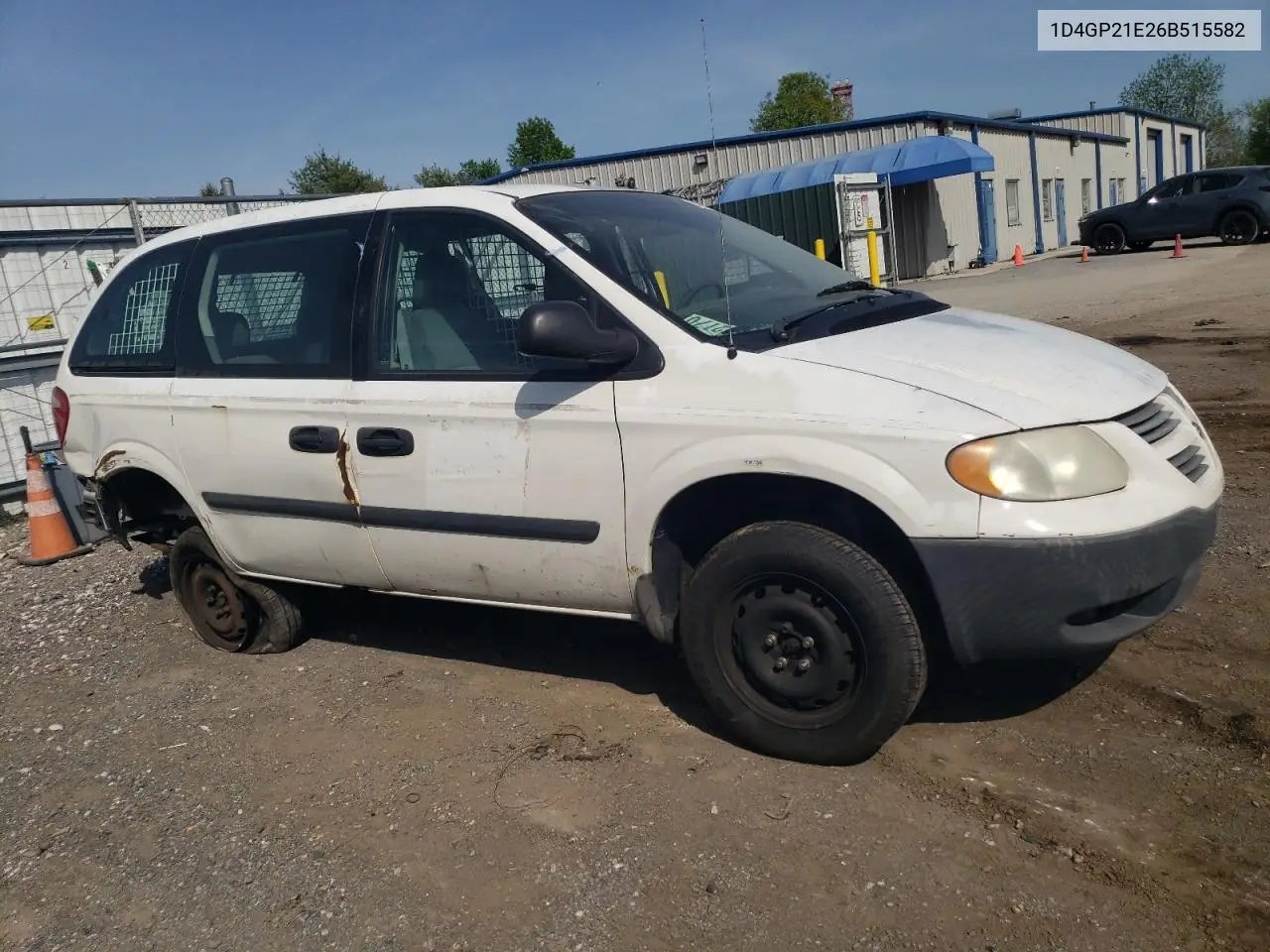 2006 Dodge Caravan C/V VIN: 1D4GP21E26B515582 Lot: 54071105